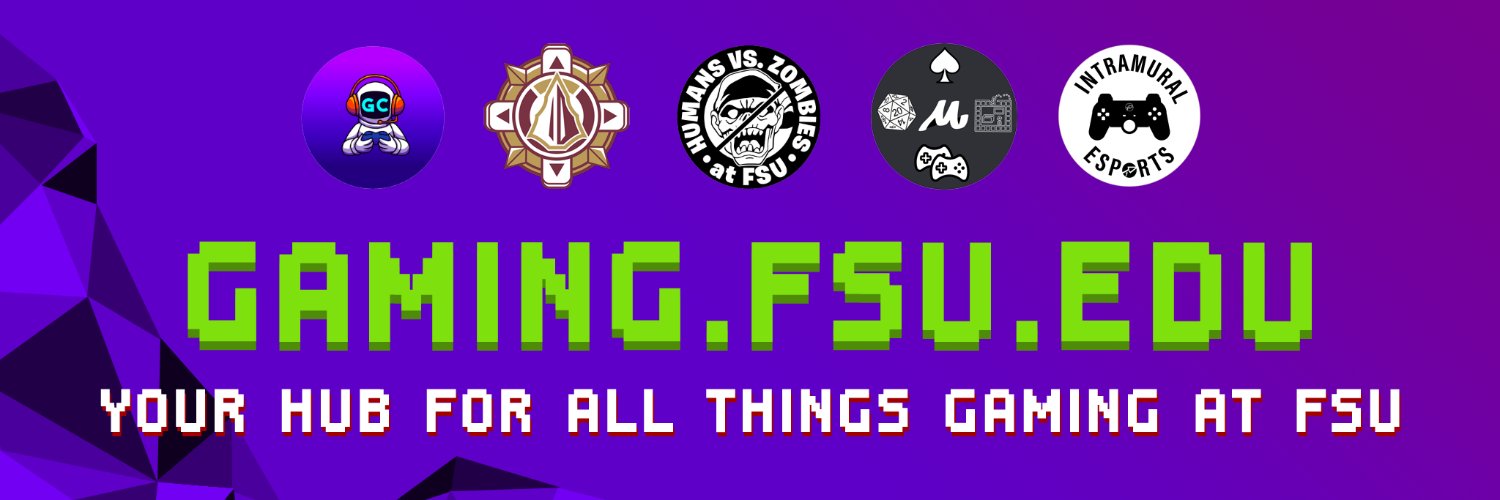 purple ASLC gaming banner